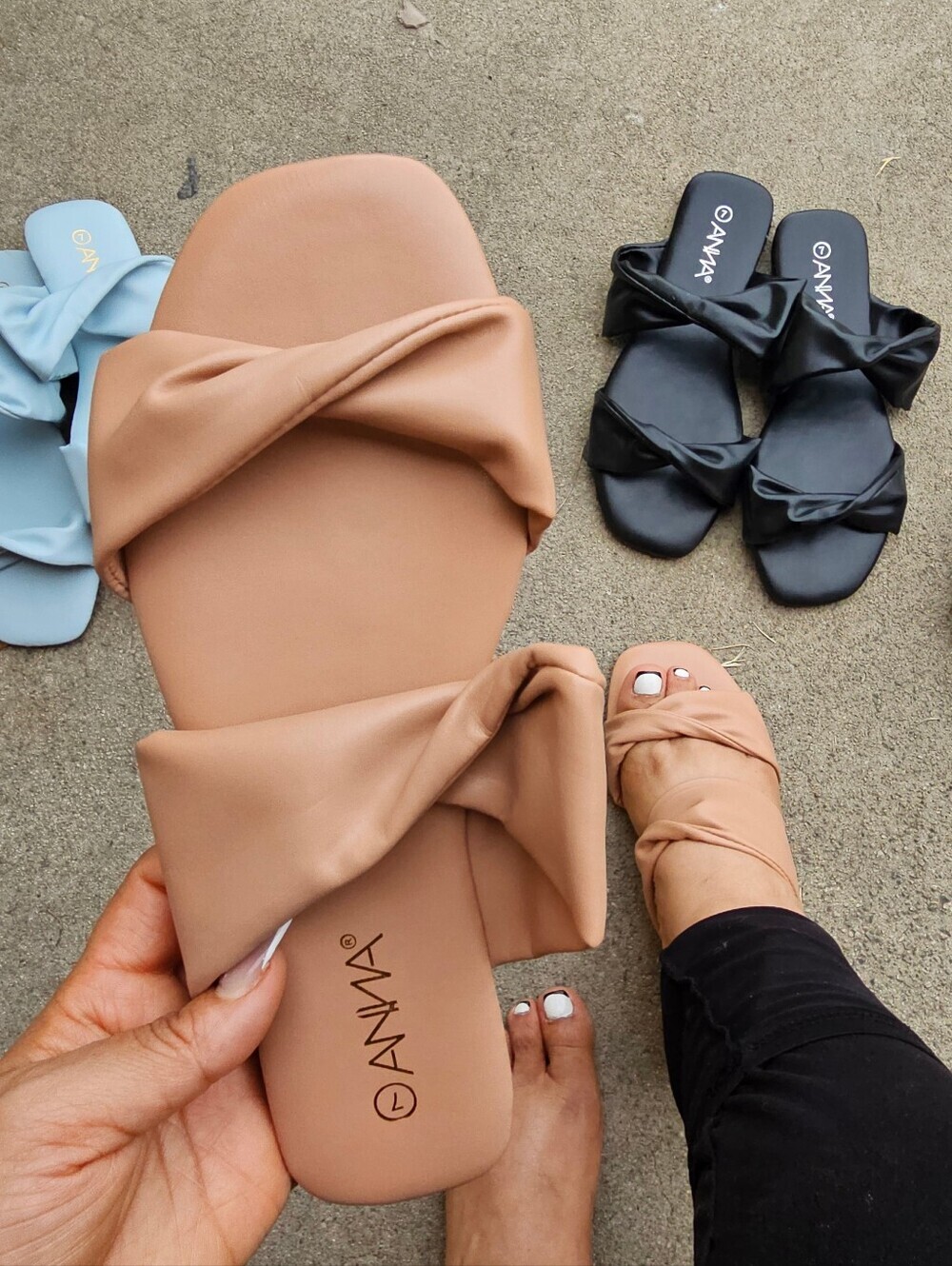🤎Just In Paris🤎 Nude sandals